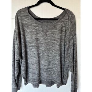 Abercrombie & Fitch Charcoal Sweater
